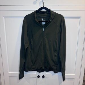 All in Motion Olive Full-Zip Jacket